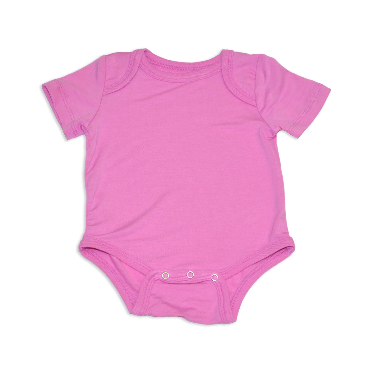 Bamboo Short Sleeve Onesie (Crocus)