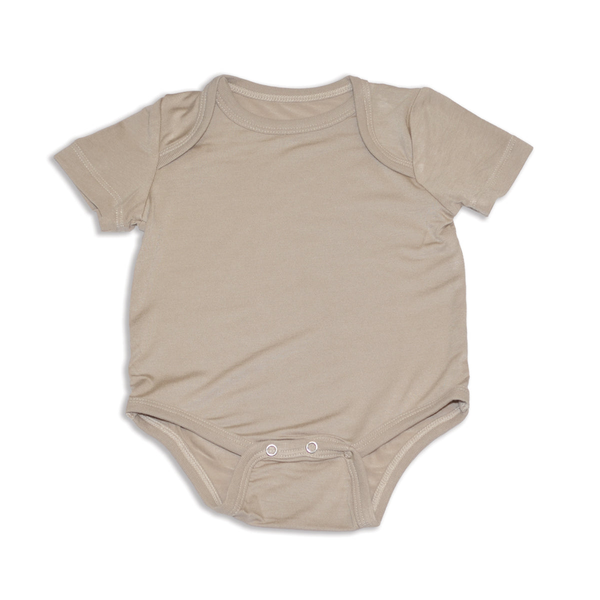 Bamboo Short Sleeve Onesie (Owl Feather)