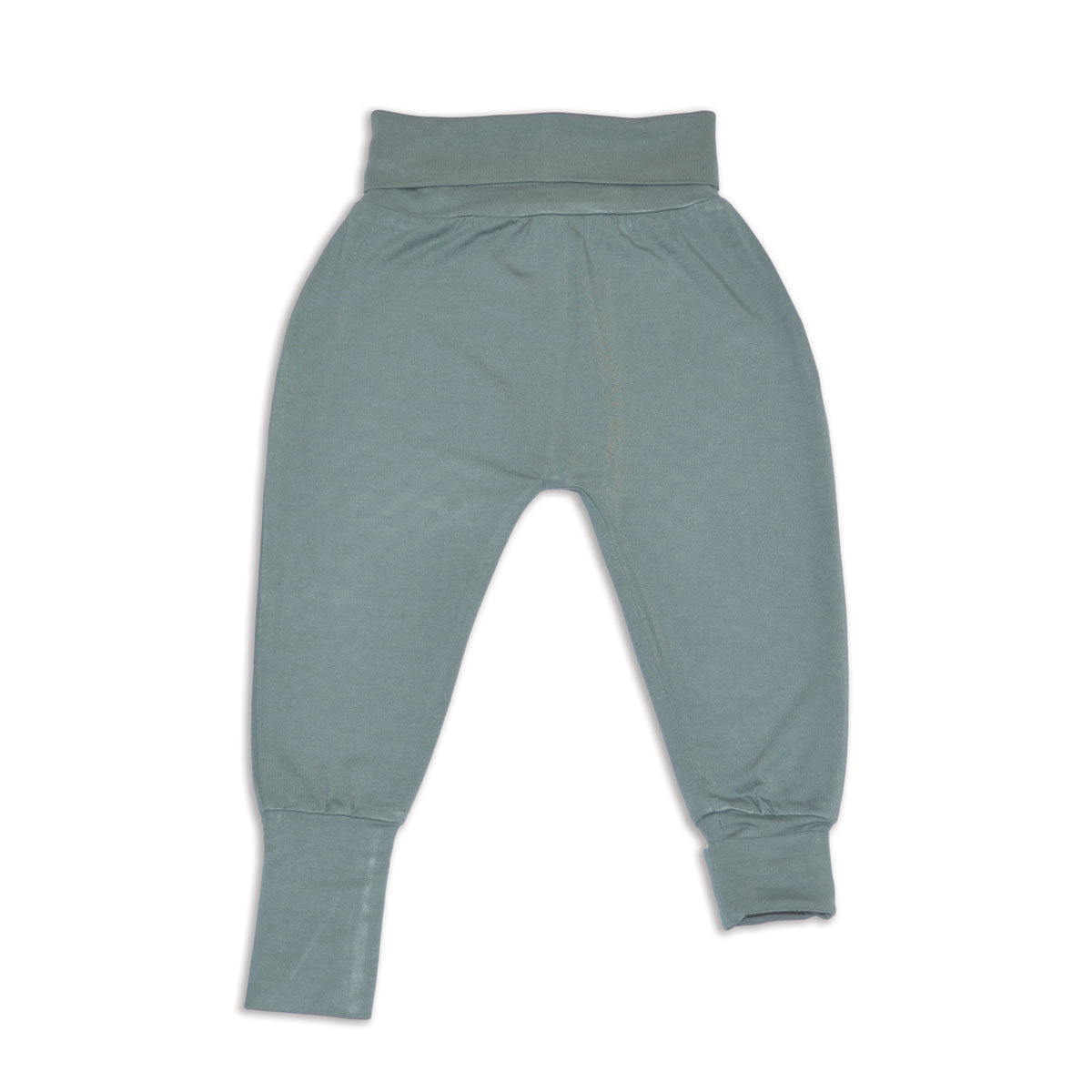 Bamboo Grow with Me Harem Pants (Pine)