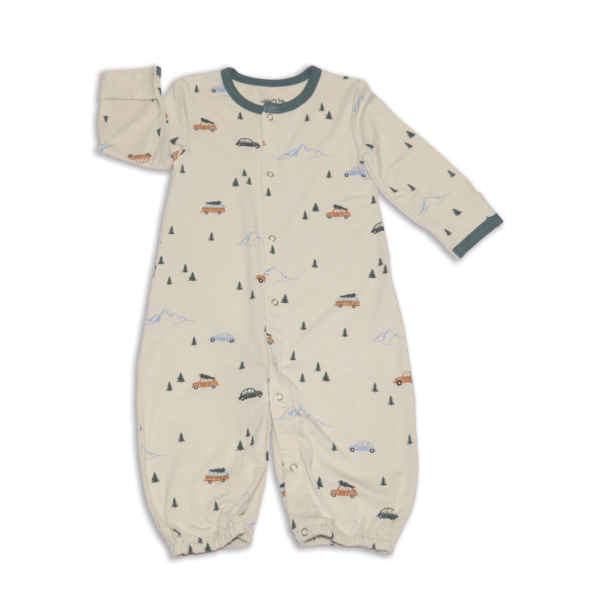 Bamboo Converter Gown (Winter Road Trip Print)