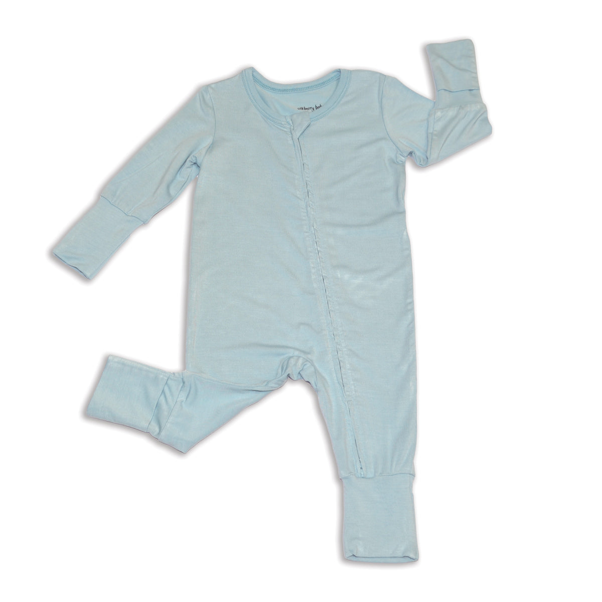 Bamboo 2-way Zipper Romper Sleeper (Blue Cloud)
