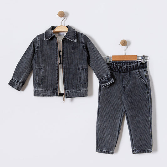 Casual Carl Boys' 3-Piece Denim Set