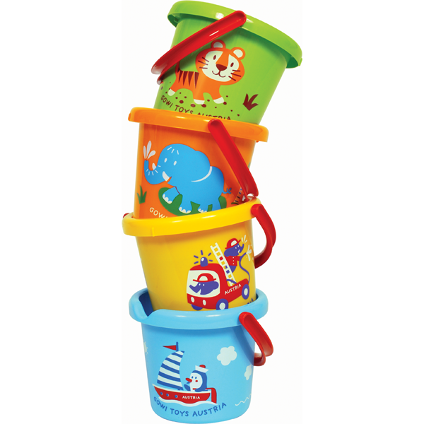 Seau de jeu décoré Gowi de 7 po