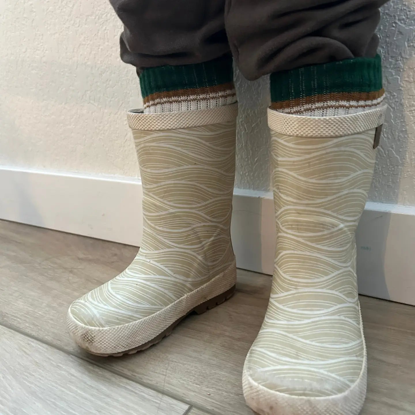 Chaussettes hautes 95% laine mérinos anti-humidité