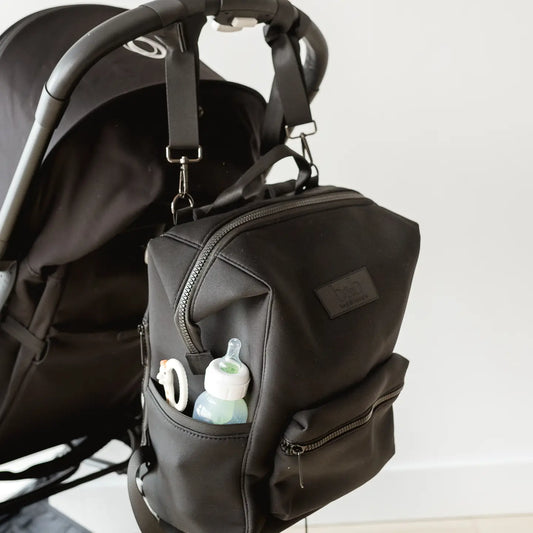 Sac à dos à langer | Noir | Bag and Bougie