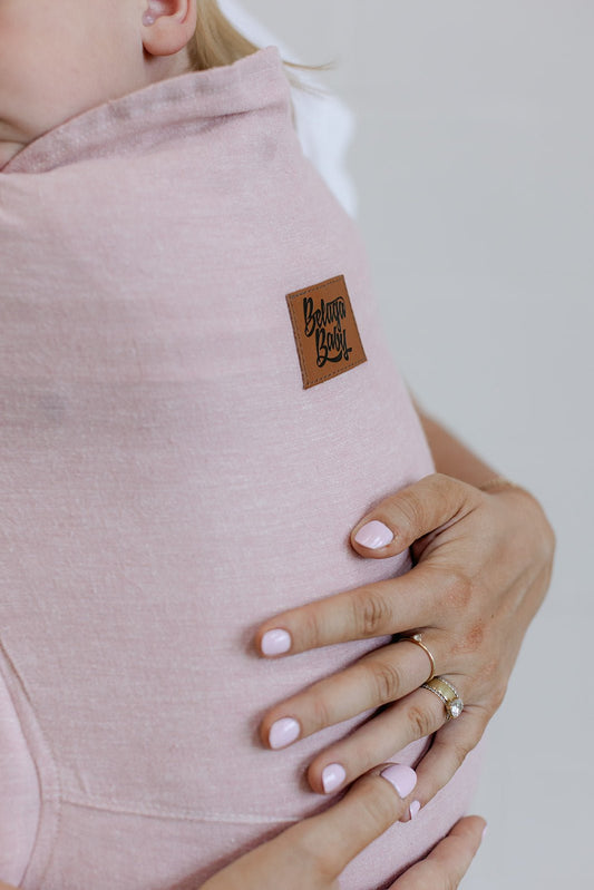 Beluga Cove Baby Carrier – Blush