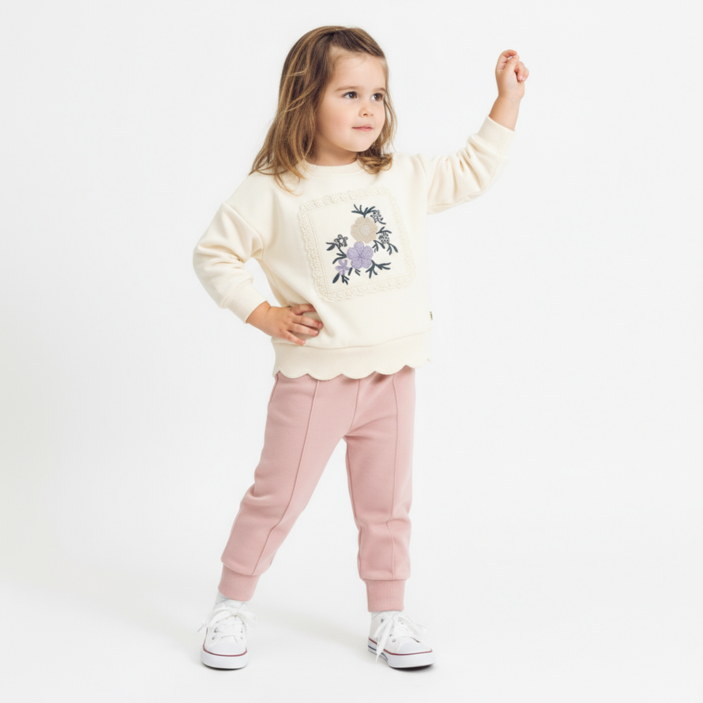 Ensemble de jogging Nice Rosa pour filles