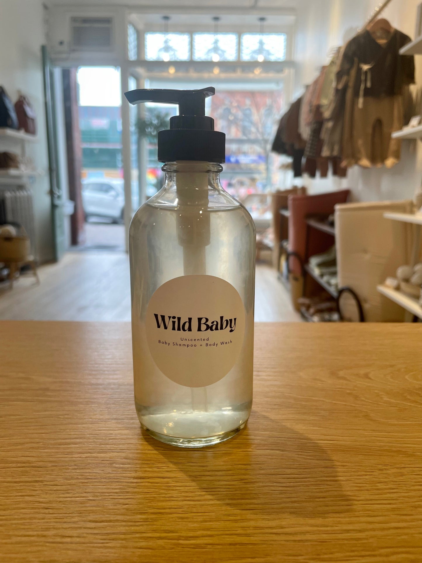 Shampooing et nettoyant corps bébé non parfumé