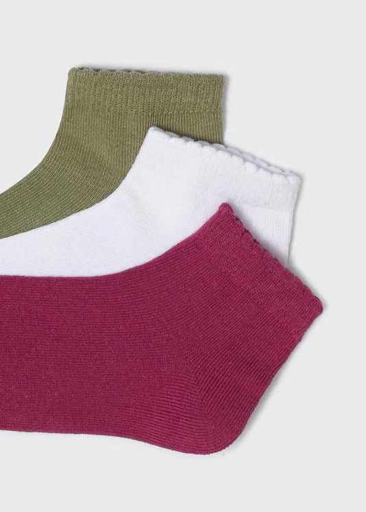 Mayoral 3pk Socks 10233