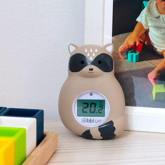 Rakü : Thermomètre 3-en-1 de bain et de chambre