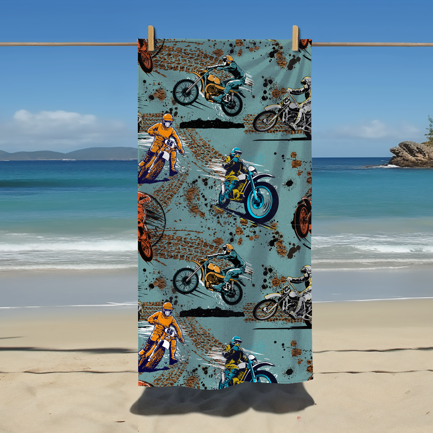 Serviette de motocross