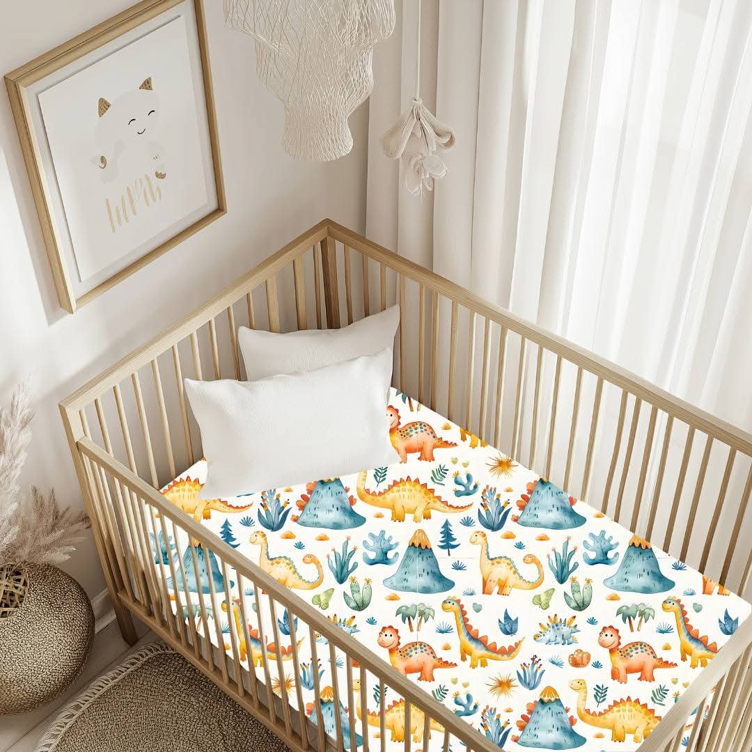 Drap housse dinosaures