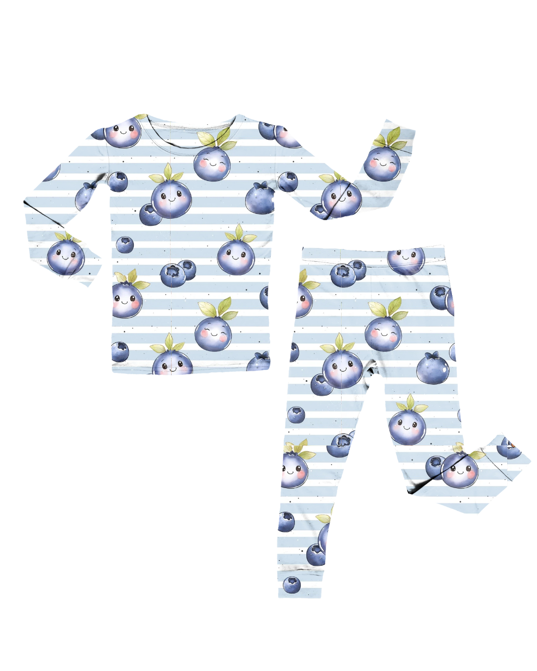 Pyjama bleuets 2-10 ans