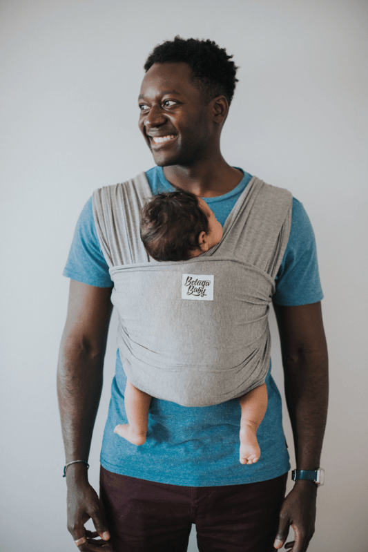 Beluga Wrap Baby Carrier – McKenzie, Grey Heather