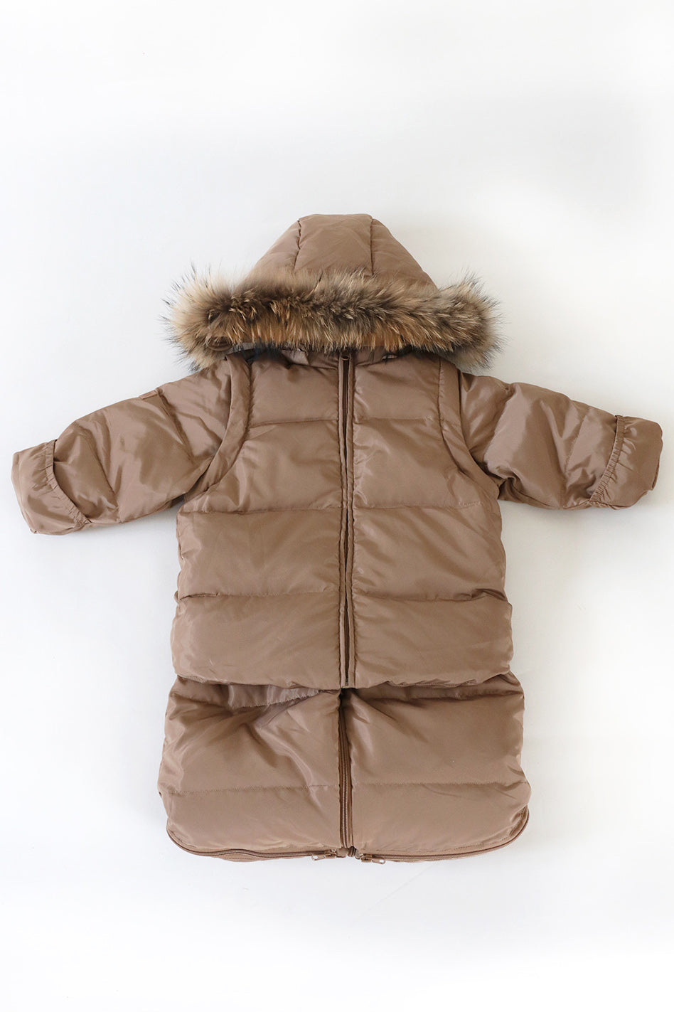 PRE-ORDER Beige 4in1 Transformer Snowsuit