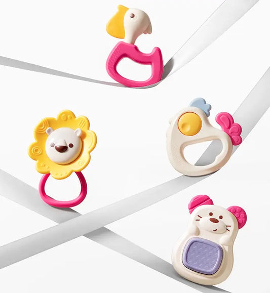 Baby Rattles & Teethers 8pcs (0m+)