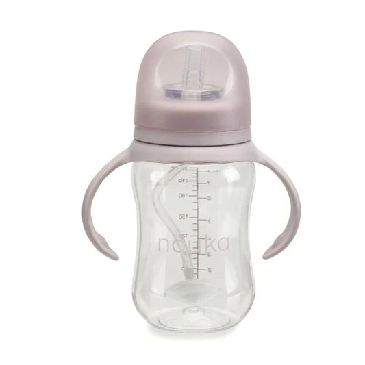 Transitional Sippy/Weighted Straw Cup | noüka | Bloom