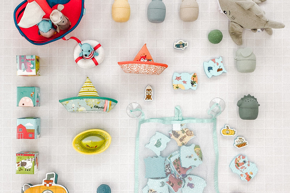 8 essentiels pour s'amuser à l'heure du bain!