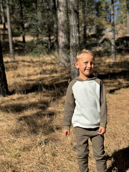Pantalon gaufré Wes | Olive | Me & Henry
