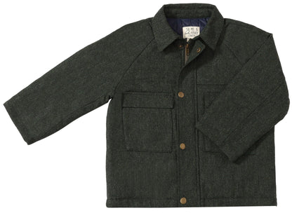 Veste en tweed | Tweed vert | Me & Henry