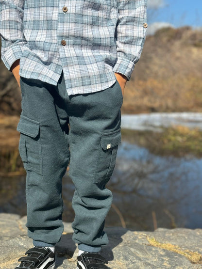 Pantalon Cargo Arnie | Bleu | Me & Henry