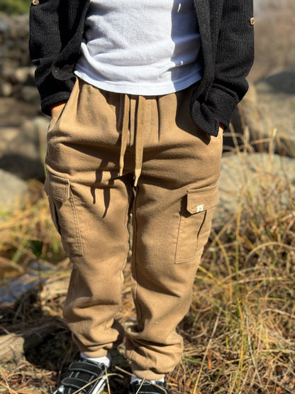 Pantalon cargo Arnie | Beige | Me & Henry
