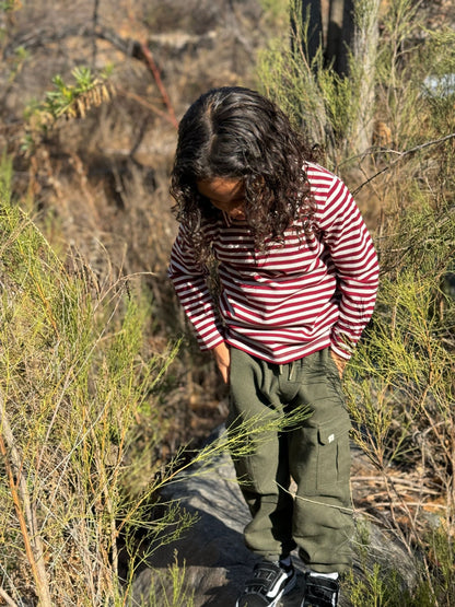 Pantalon cargo Arnie | Olive | Me & Henry