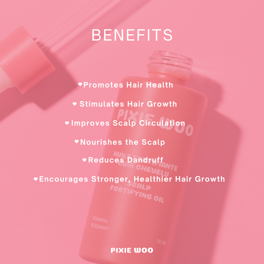Huile fortifiante pré-shampoing pour le cuir chevelu - Romarin