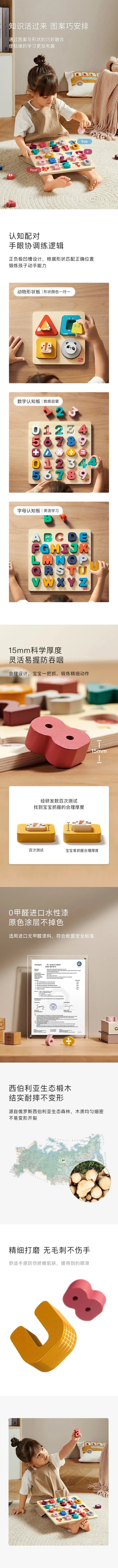 Wooden Puzzle - Shapes