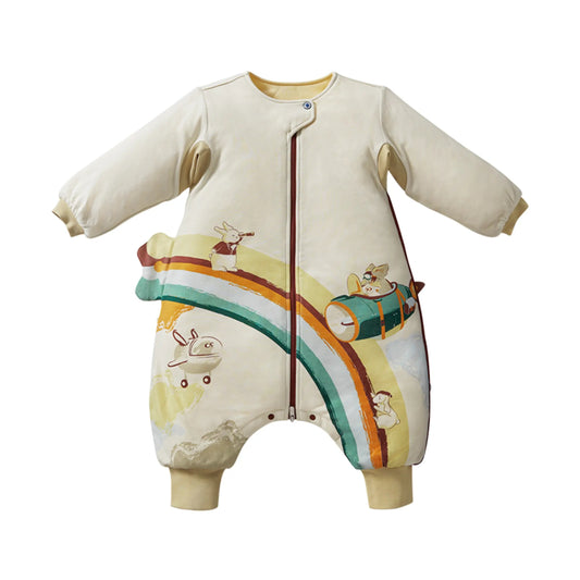 Temperature Regulating Cotton Long-Sleeve Sleep Bag, 1.5 TOG