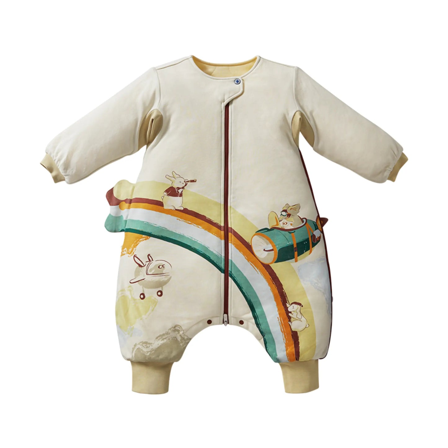Temperature Regulating Cotton Long-Sleeve Sleep Bag, 2.5 TOG