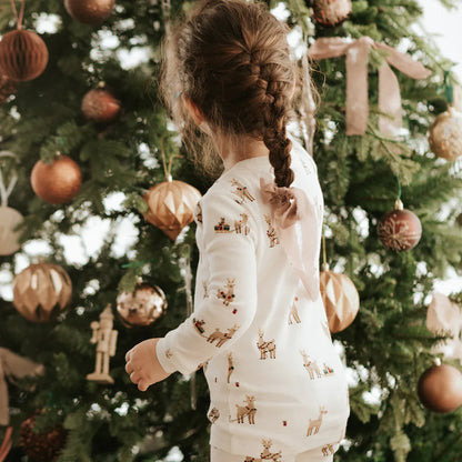 Ensemble de pyjama Rudy et ses amis Off-White | Petit Lem