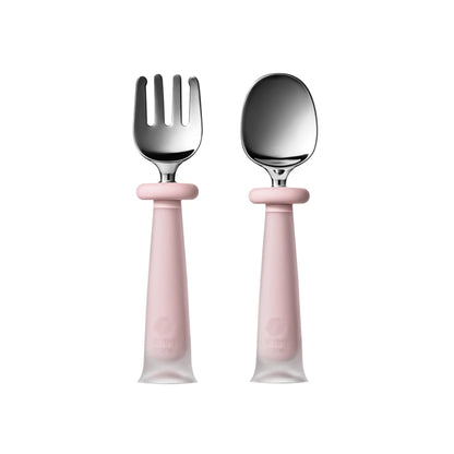 Stainless Steel Spoon & Fork Set 2pcs