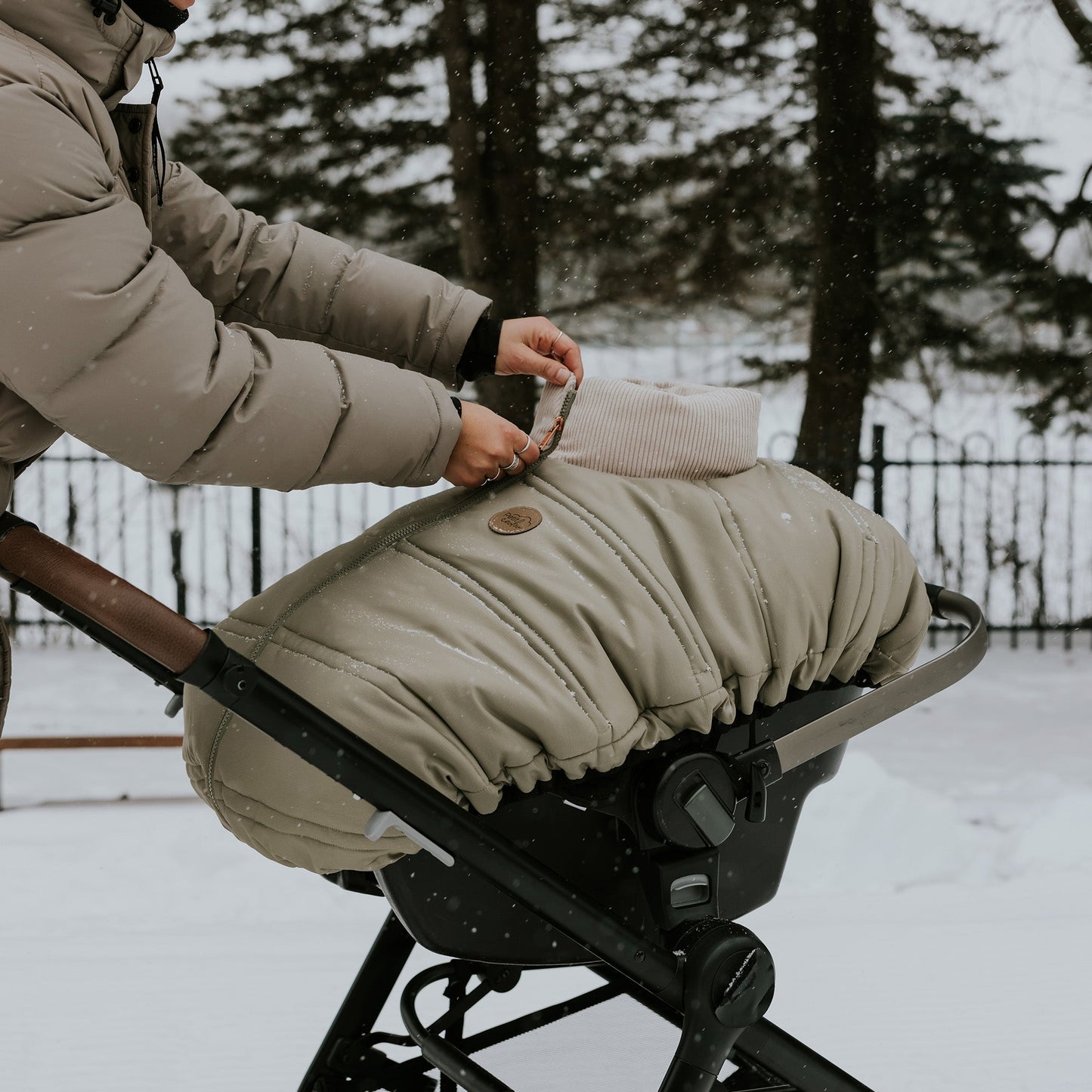 Petit coulou Lightweight car seat cover (-5°C to 15°C)