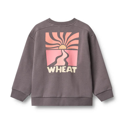 Sweat-shirt Ellis | Violet pierre | Wheat Kids
