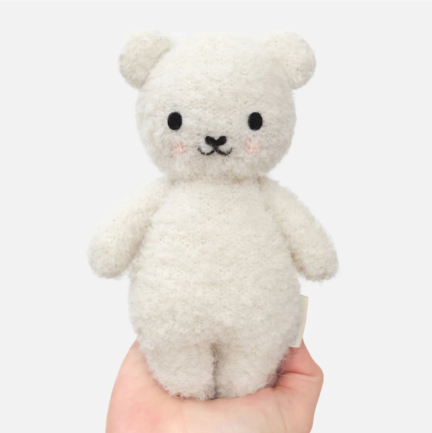 Ours en bouclettes pour bébé (Ivoire) | Cuddle + Kind