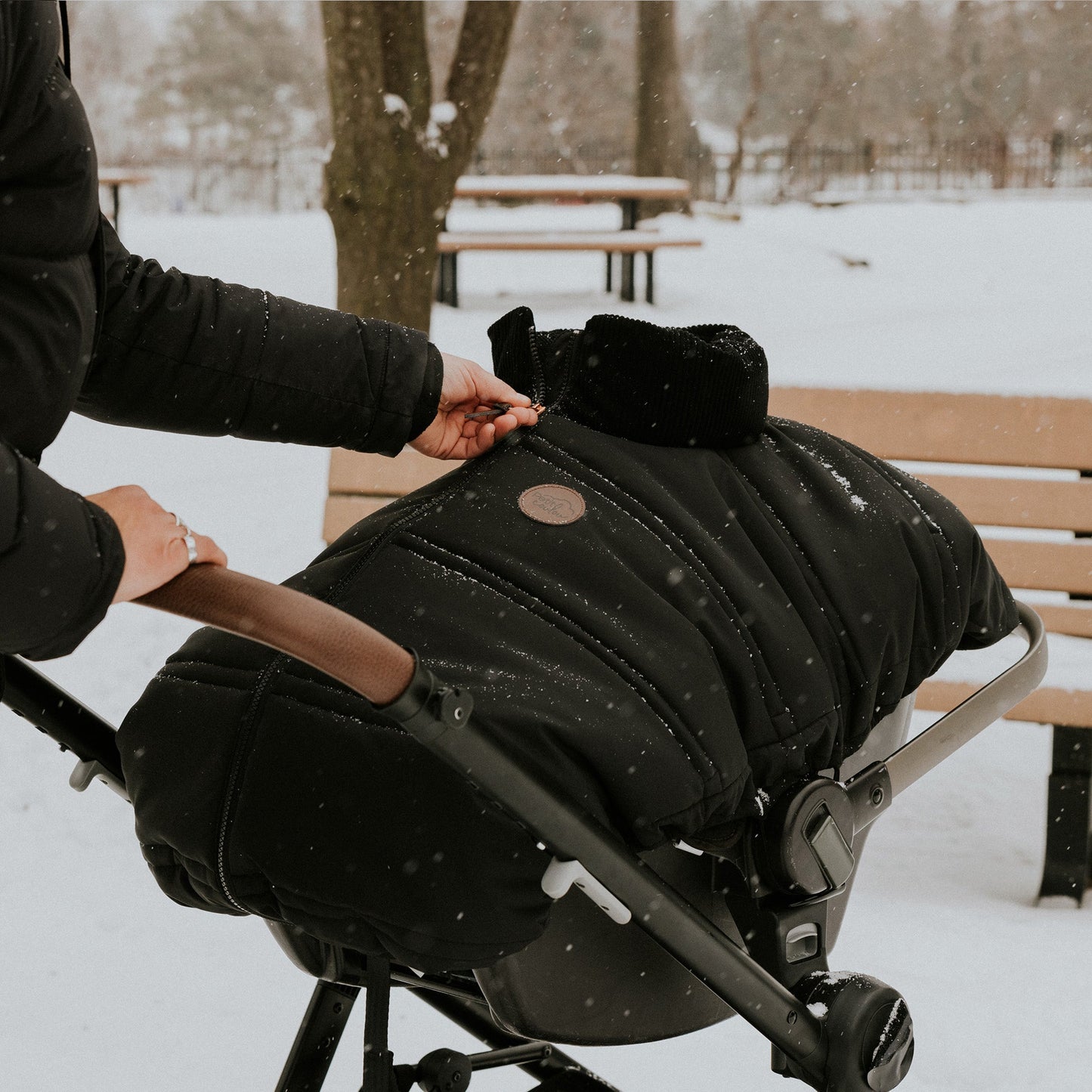 Petit coulou Lightweight car seat cover (-5°C to 15°C)