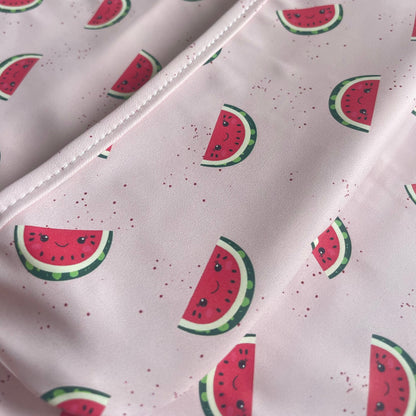 Bavette imperméable à manches longues - Melon d'eau