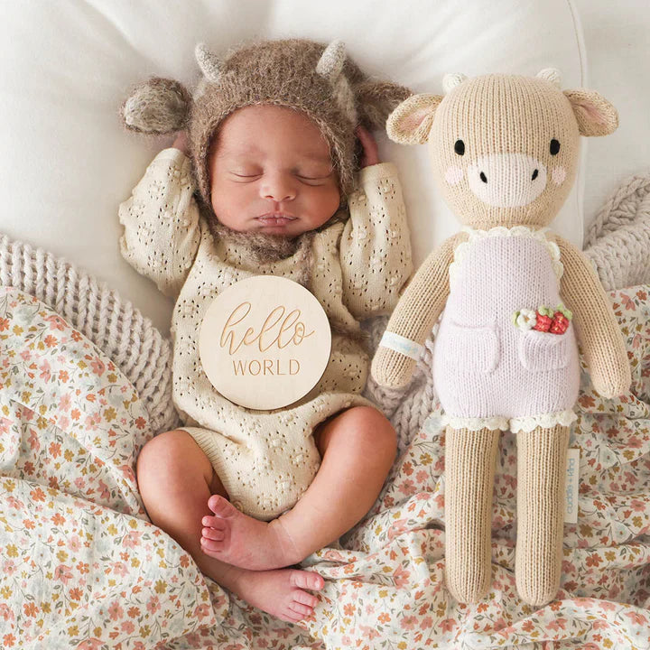 Ava la vache (lavande) | Cuddle + Kind