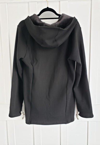 2-in-1 Fleece Baby-Carrying Hoodie
