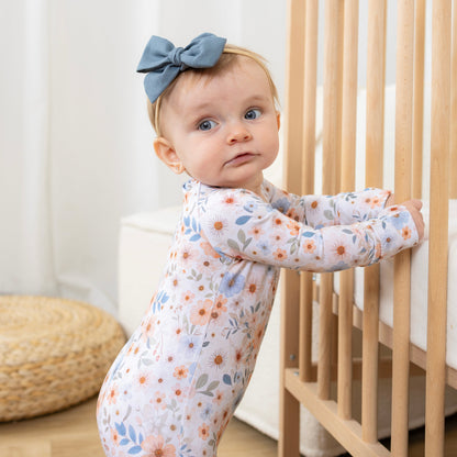 Pyjama en bambou - Bébé - Fleurs Esmée (0-3, 12-18, 18-24 mois)