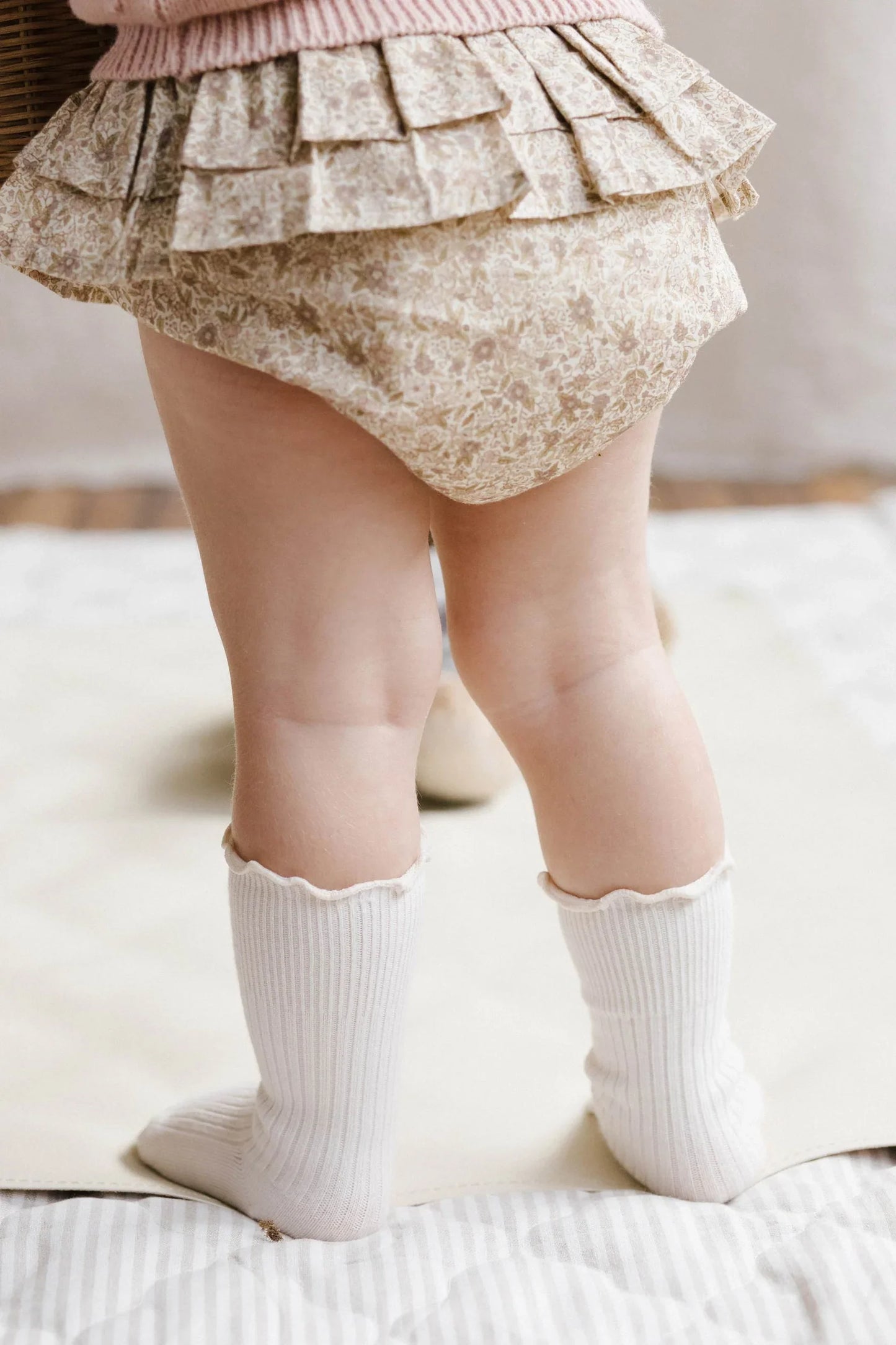 Bloomer à volants en coton bio | Jamie Kay | Lottie Floral
