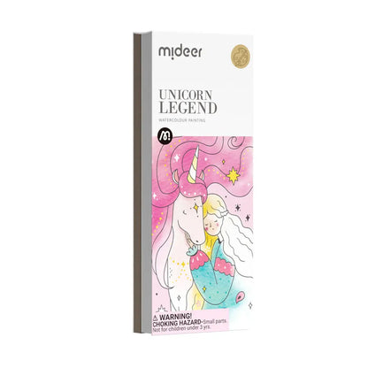 Mini Watercolor Painting Book