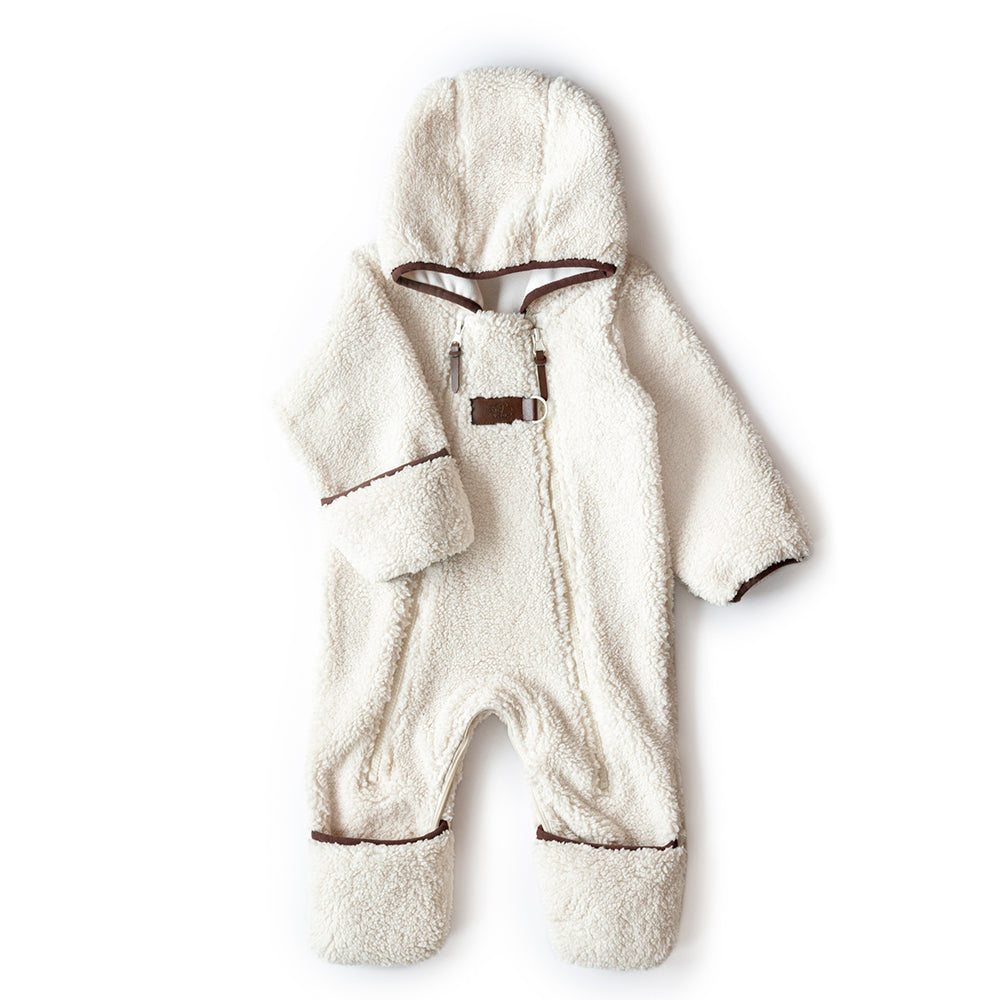 Petit coulou One-piece lined Sherpa suit (6-18m)
