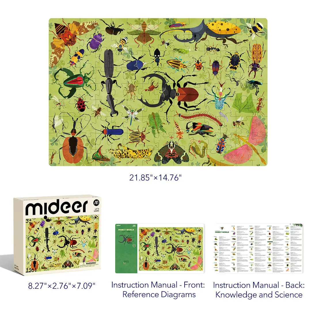 Let's Learn Puzzle: Insect World 126P