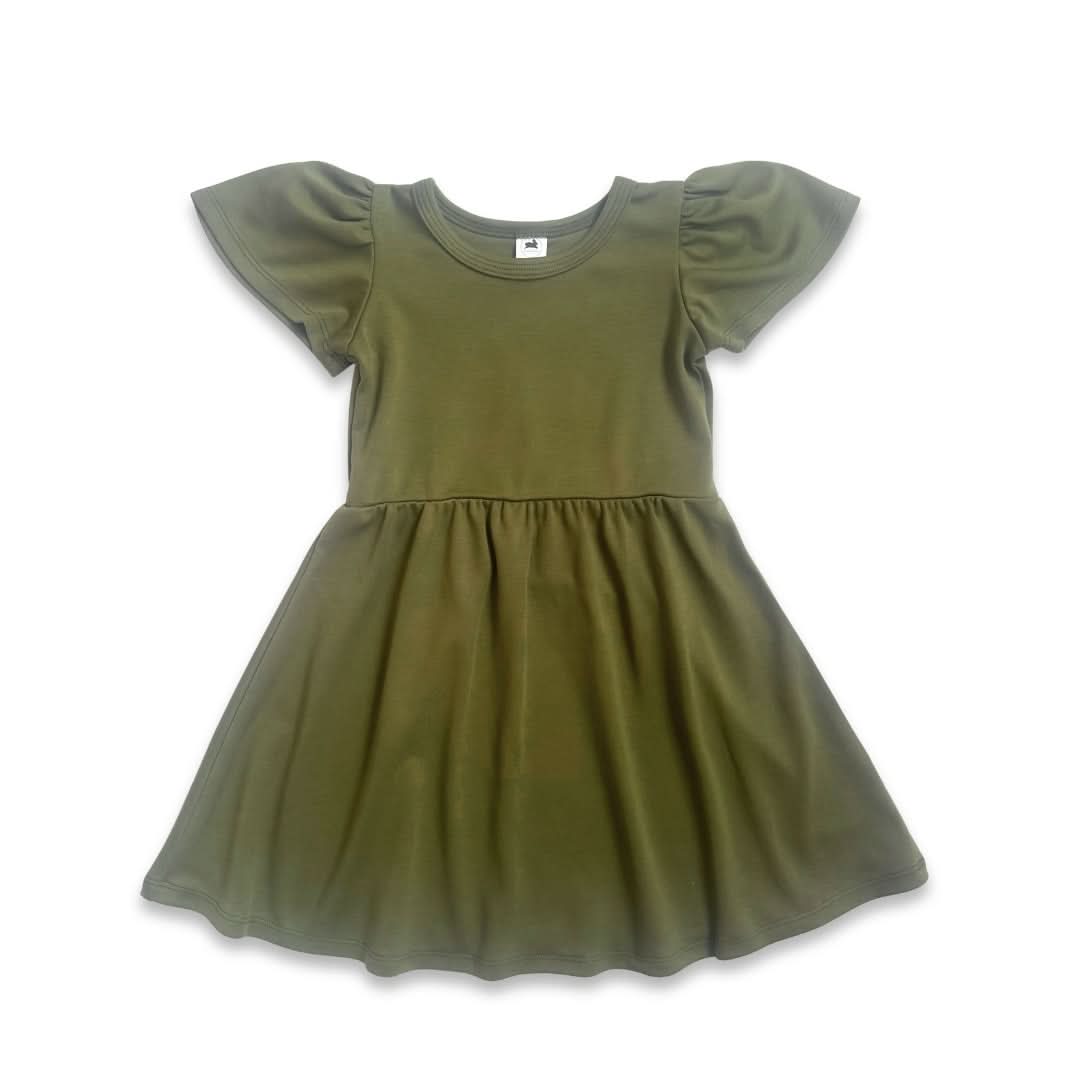 Kids’ Bamboo Kaia Dress | Antique Floral
