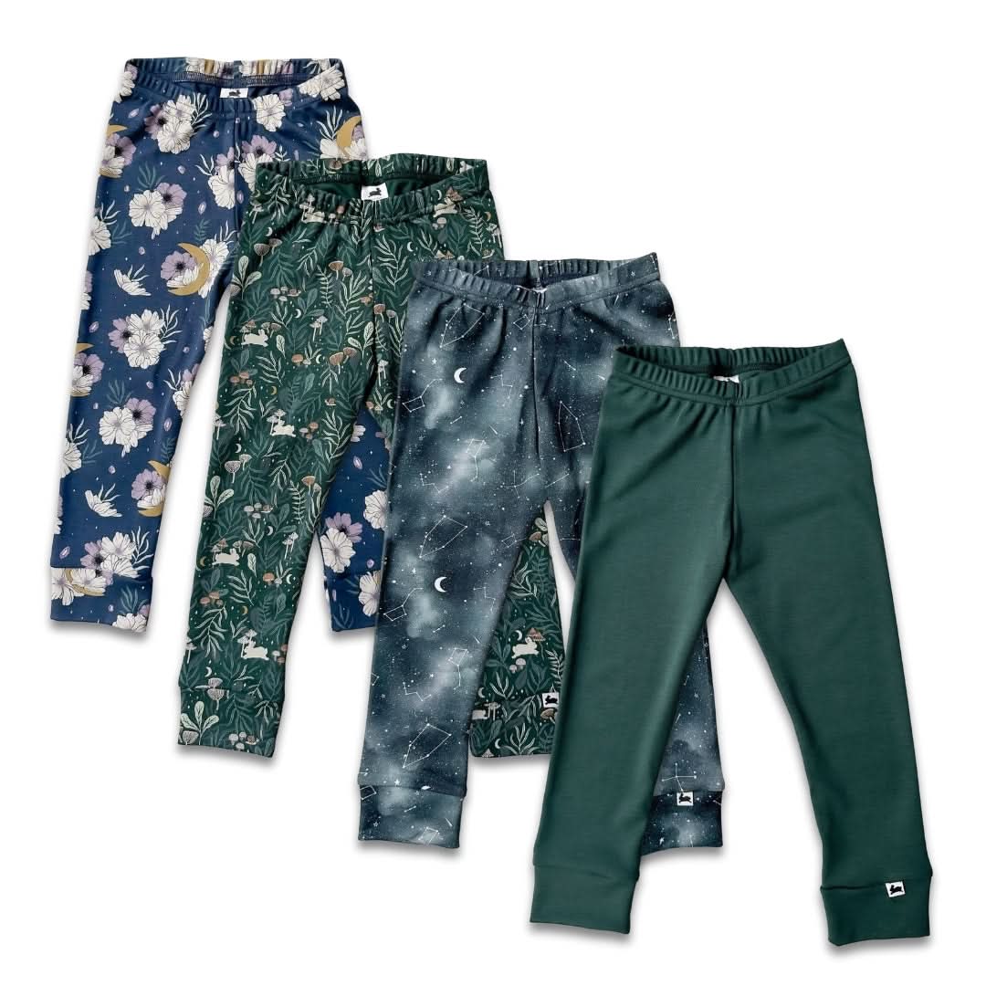 Legging en bambou pour enfant | Ciel nocturne