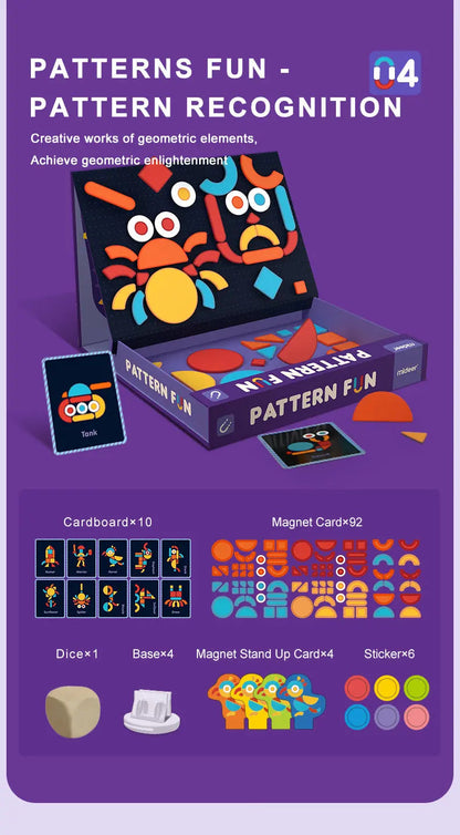 Magnetic Playset: Pattern Fun