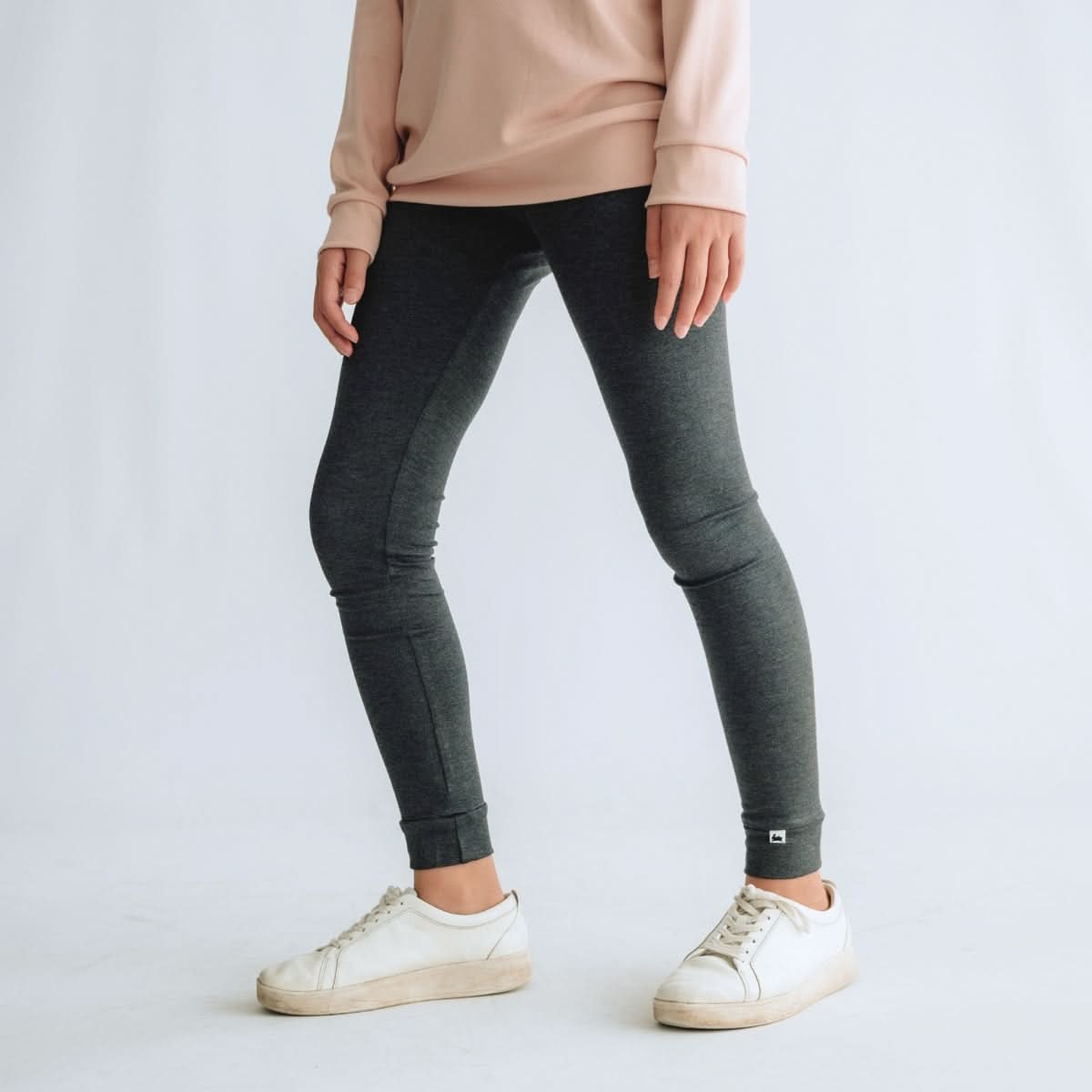 Youth Bamboo Leggings | Batty Twilight