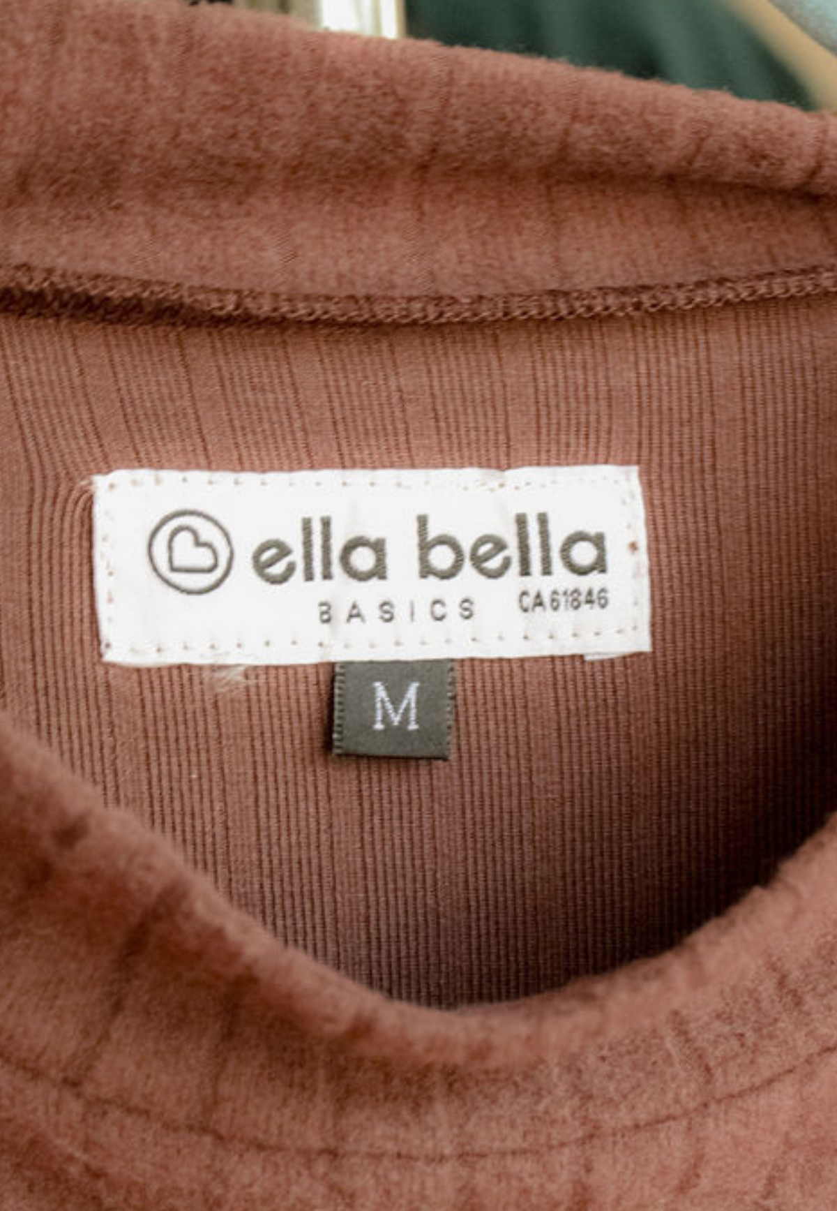 Robe de maternité chocolat à volants
